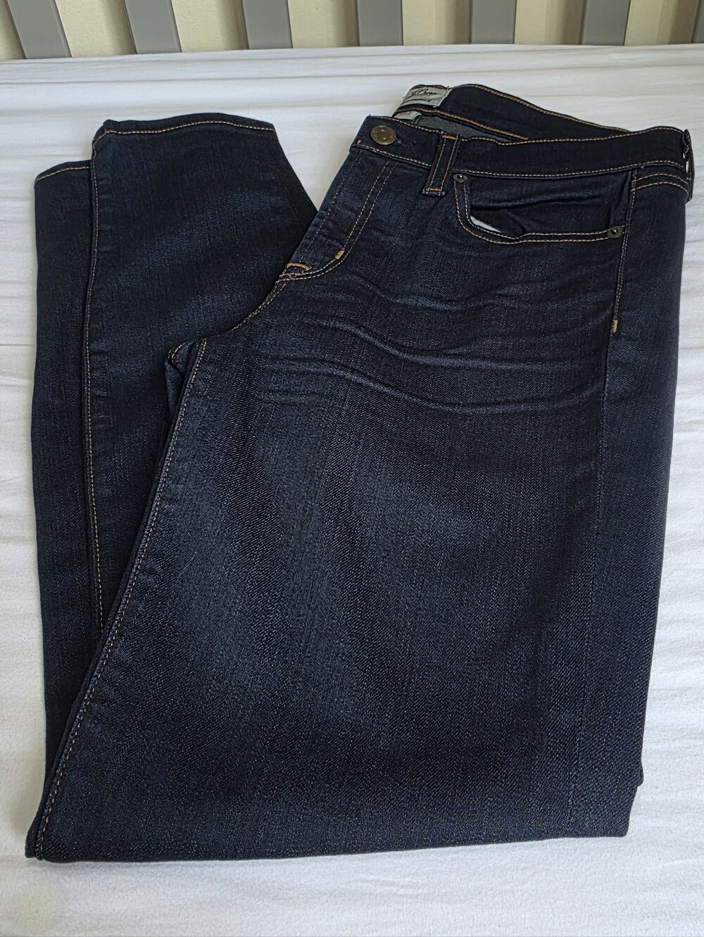 J. Crew Toothpick Skinny Jeans in Dark Indigo Womens Size 29